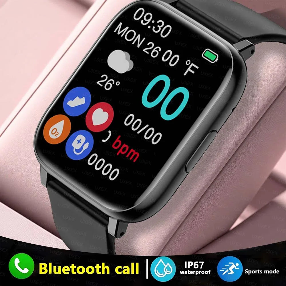 New Pro Smartwatch HD Full Screen Bluetooth Call Health Tracker Men And Women Sports Gift Custom Photo Fitness Smart Watch 2025