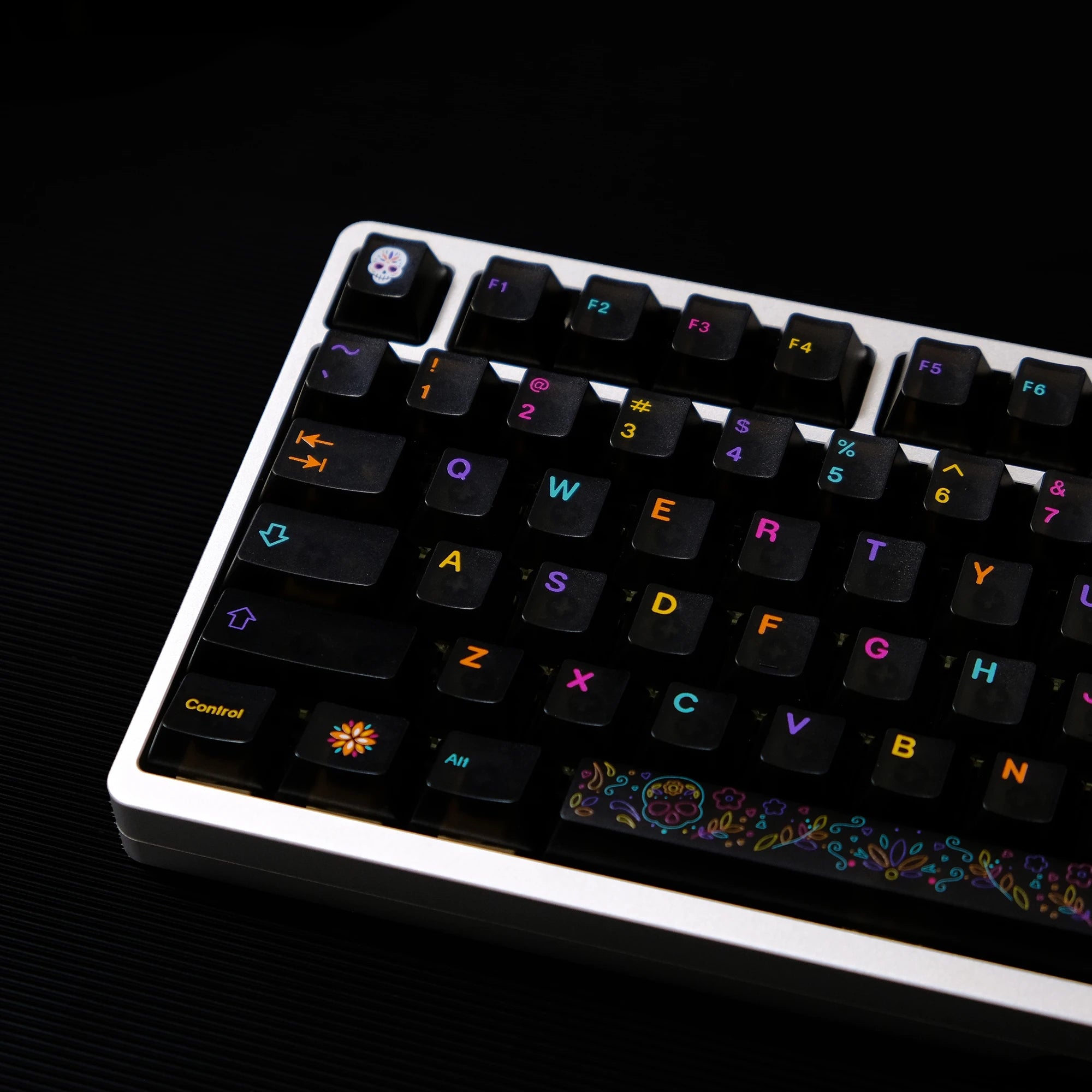 122 key ABS foggy underground world keycap Cherry profile keycaps for Mechanical Keyboard Cherry MX Switches