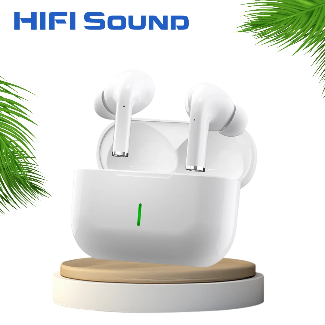 New Wireless Earbuds True Wireless In-Ear Smart Mini Headphones with High-Fidelity 9D Stereo Sound Bass In Ear Headphones